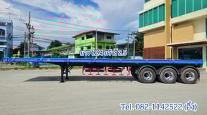 หางพื้นเรียบ สามเพลา อู่ RCK ปี 2565 (4437) หางพื้นเรียบ สามเพลา อู่ RCK ปี 2565 (4437)