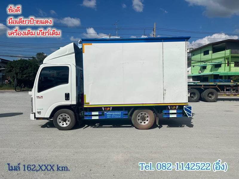 สี่ล้อตู้ ISUZU NLR 104 แรง ปี 2564 (4519) สี่ล้อตู้ ISUZU NLR 104 แรง ปี 2564 (4519)