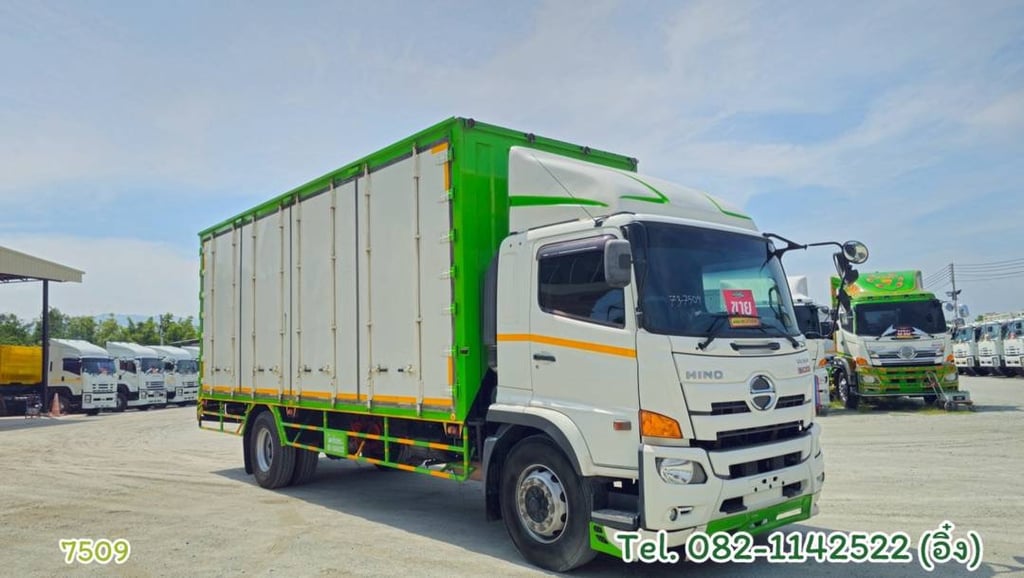 🚚 💨 หกล้อตู้สิบบาน HINO FG8J 240 ปี 65 ตอนนี้เหลือคันเดียวในลาน ‼️(7509) 🚚 💨 หกล้อตู้สิบบาน HINO FG8J 240 ปี 65 ตอนนี้เหลือคันเดียวในลาน ‼️(7509)