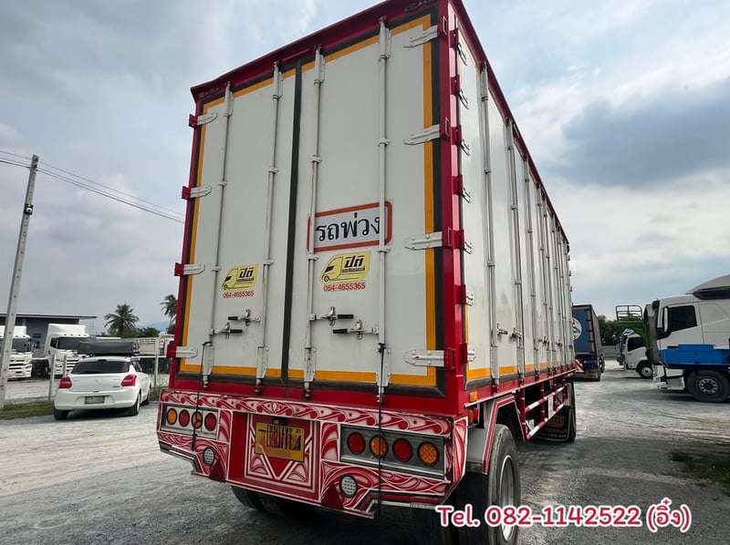 #หางพ่วงตู้ สองเพลา อู่ ปิติ ปี 2565