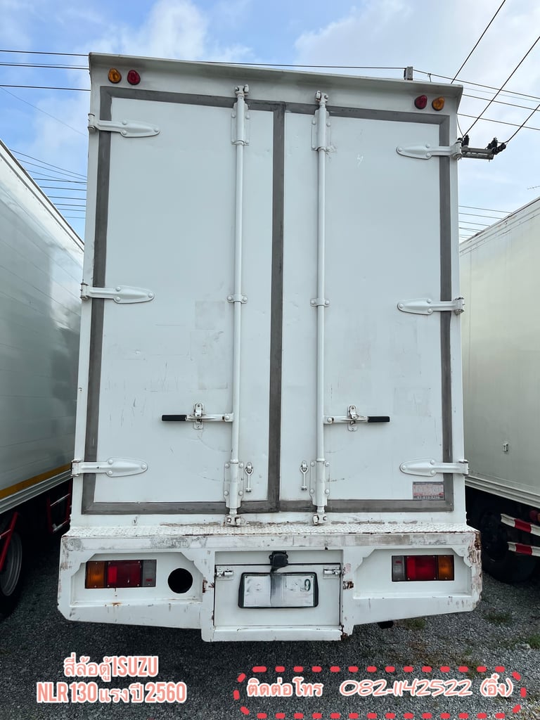ISUZU NLR 130แรงม้า รถบรรทุก 4ล้อ ตู้แห้ง ปี2017 (5269) ISUZU NLR 130แรงม้า รถบรรทุก 4ล้อ ตู้แห้ง ปี2017 (5269)