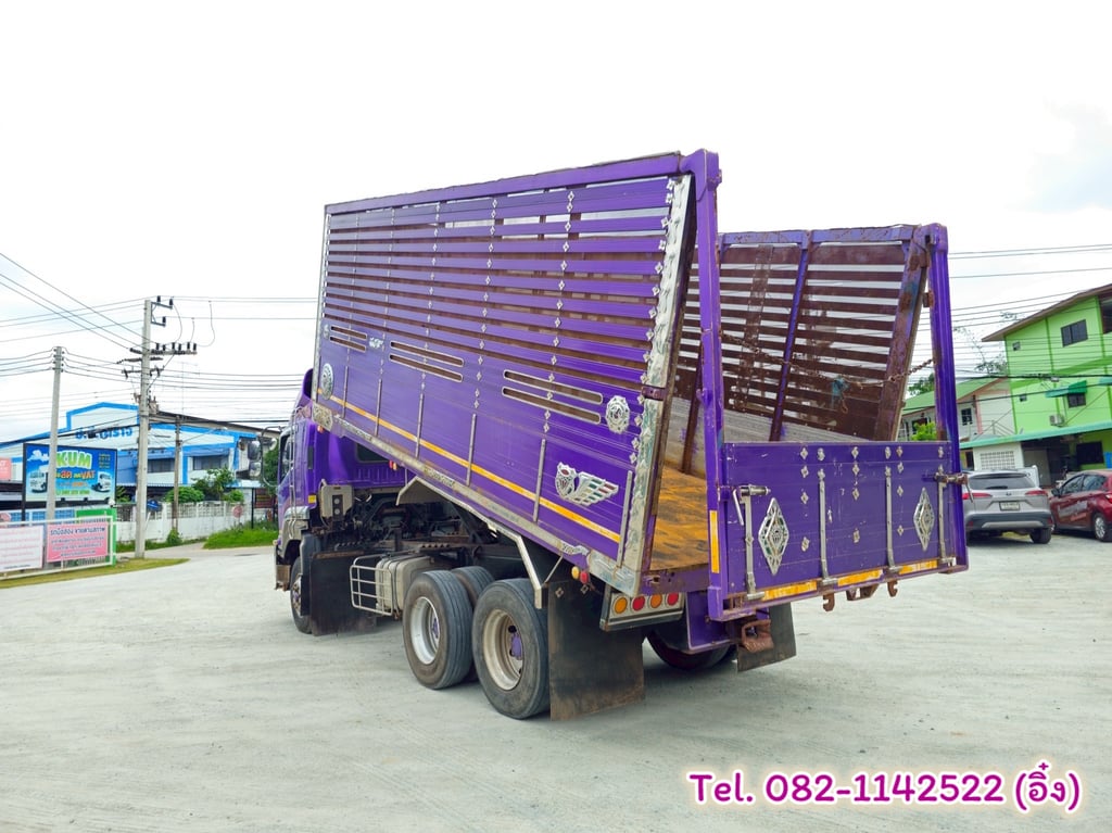 #สิบล้อดั้มพ์ ISUZU FXZ 360 แรง ปี 2554 (9033)