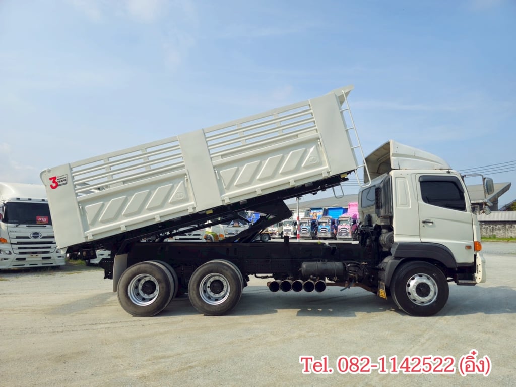 #สิบล้อ ดั้มพ์ HINO FM1A 344 แรง ปี 2559 (3775) #สิบล้อ ดั้มพ์ HINO FM1A 344 แรง ปี 2559 (3775)