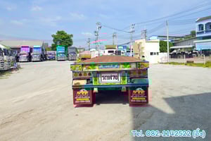 หางพื้นเรียบ สามเพลา อู่ เอส ที ปี 2561(9740)