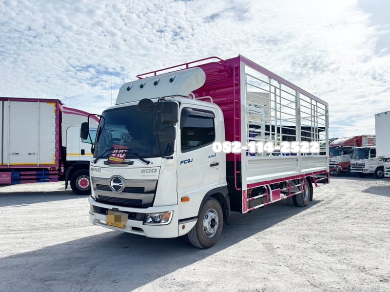 หกล้อคอก HINO FC9J 210 แรง ปี 2566 (0874)