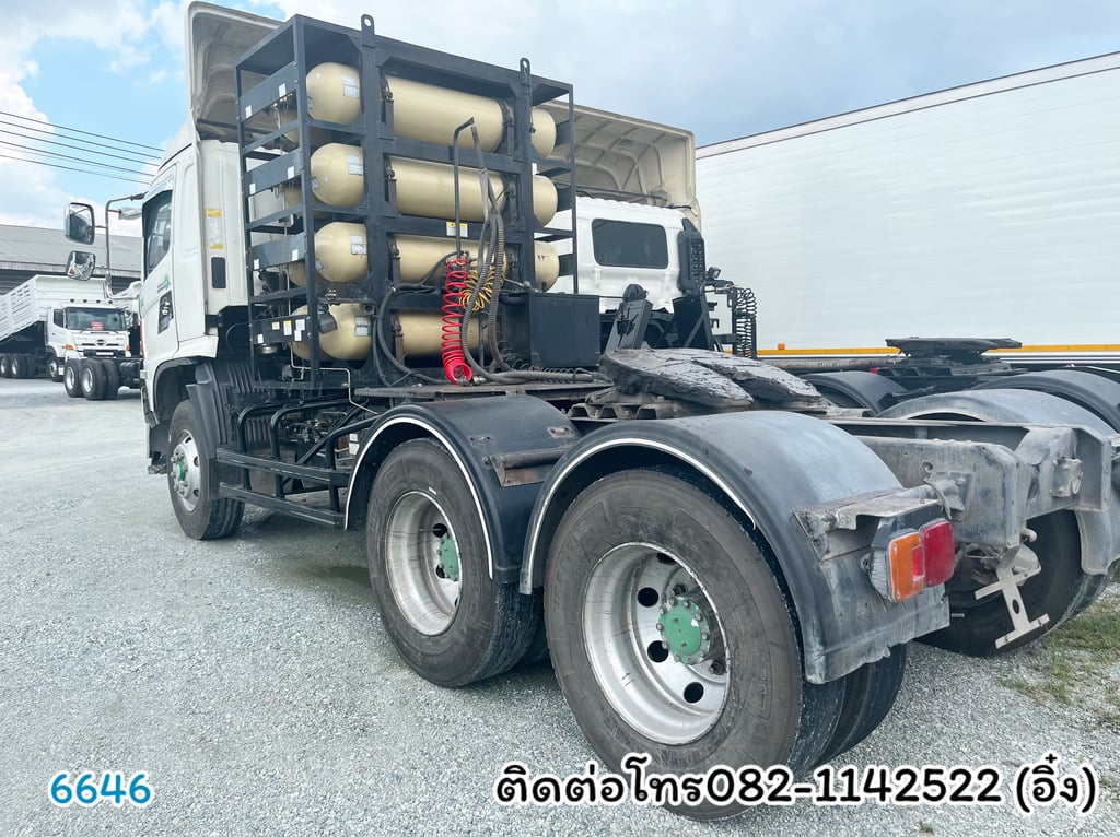 🚚💨#สิบล้อหัวลากแก๊ส HINO FM2P 360 แรง ปี 2557 🚚💨 มีคันเดียวในลาน คุ้ม!! ราคาถูก (6646) 🚚💨#สิบล้อหัวลากแก๊ส HINO FM2P 360 แรง ปี 2557 🚚💨 มีคันเดียวในลาน คุ้ม!! ราคาถูก (6646)