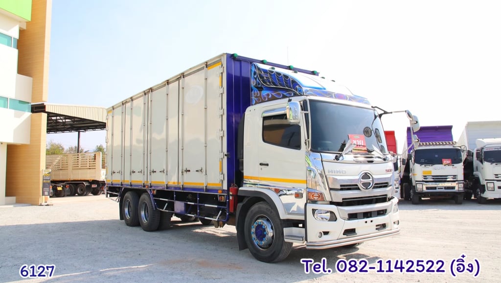 #สิบล้อตู้สิบบาน HINO FL8J 260 แรง ปี 2564 (6127)