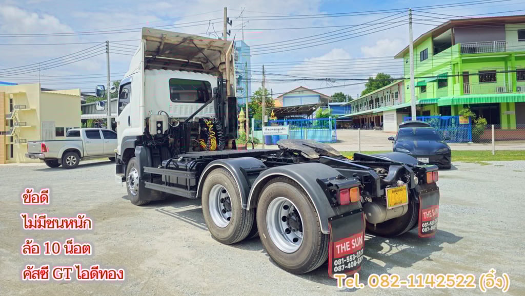 สิบล้อหัวลาก ISUZU GXZ 360 แรง ปี 2560(8905) สิบล้อหัวลาก ISUZU GXZ 360 แรง ปี 2560(8905)