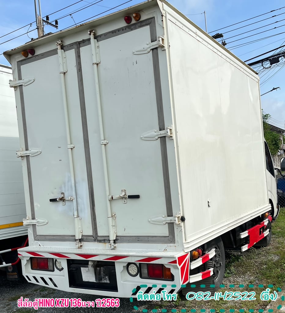 🚚มาแล้วจ้า รถตู้ 4 ล้อ  💥 สี่ล้อตู้ HINO XZU 136แรง  ปี2563💥 (3262)