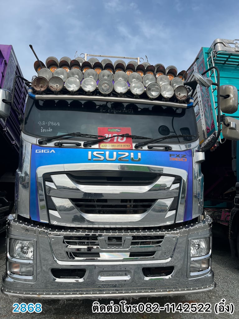 🚚💨ใครมองหาดั้มแม่ลูก ISUZU FXZ 360 แรง ปี 2565 ราคาคุ้มๆ 🚚💨 (2868,2869)