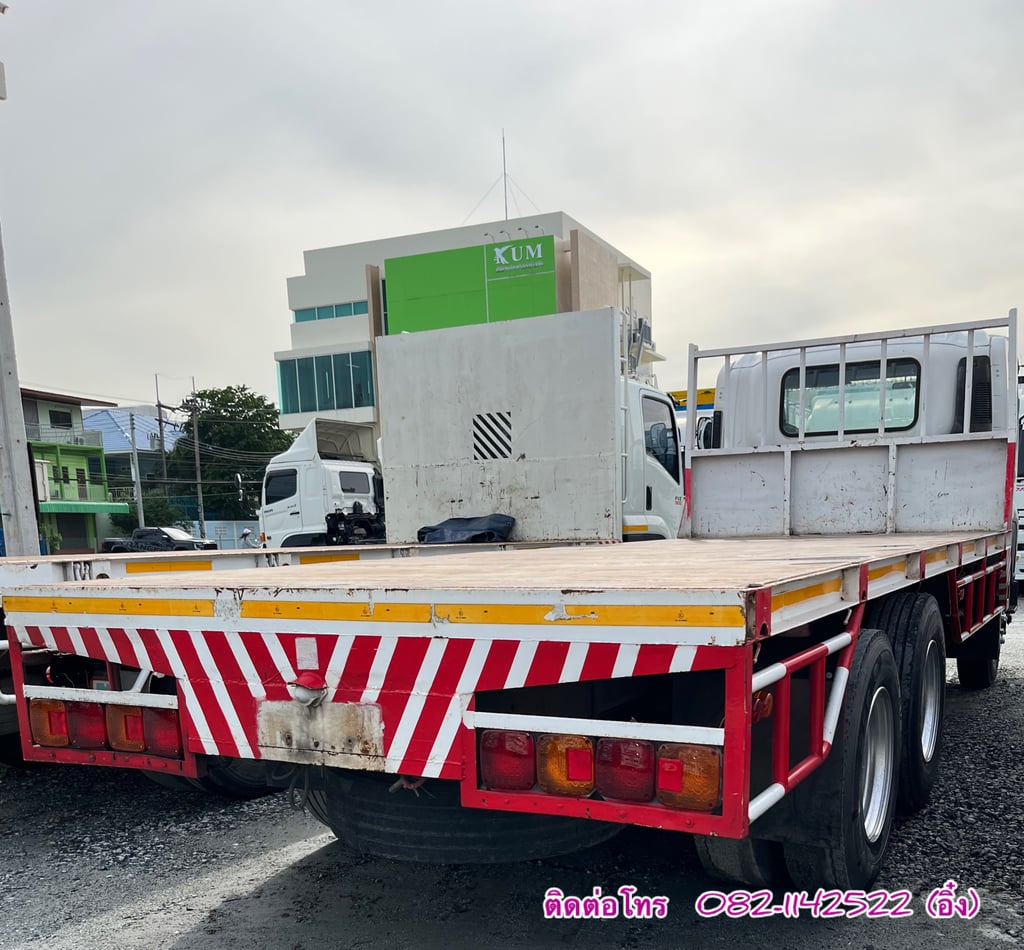 🚚 💥ISUZU FVZ 240 แรงม้า ปี 2012 รถ 10 ล้อ พื้นเรียบ💥 (5844)
