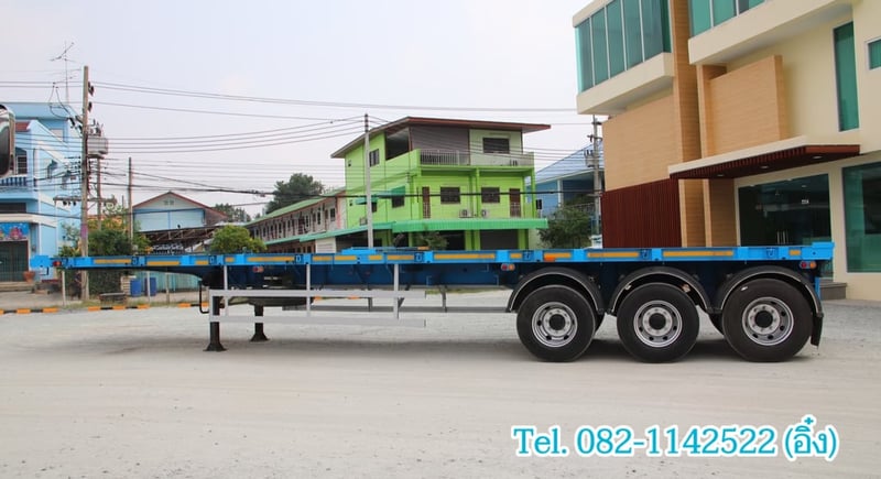 หางพื้นเรียบ สามเพลา อู่ CIMC ปี 2564(8294) หางพื้นเรียบ สามเพลา อู่ CIMC ปี 2564(8294)