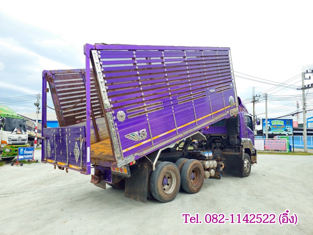 สิบล้อดั้มพ์ ISUZU FXZ 360 แรง ปี 2554 (9033)