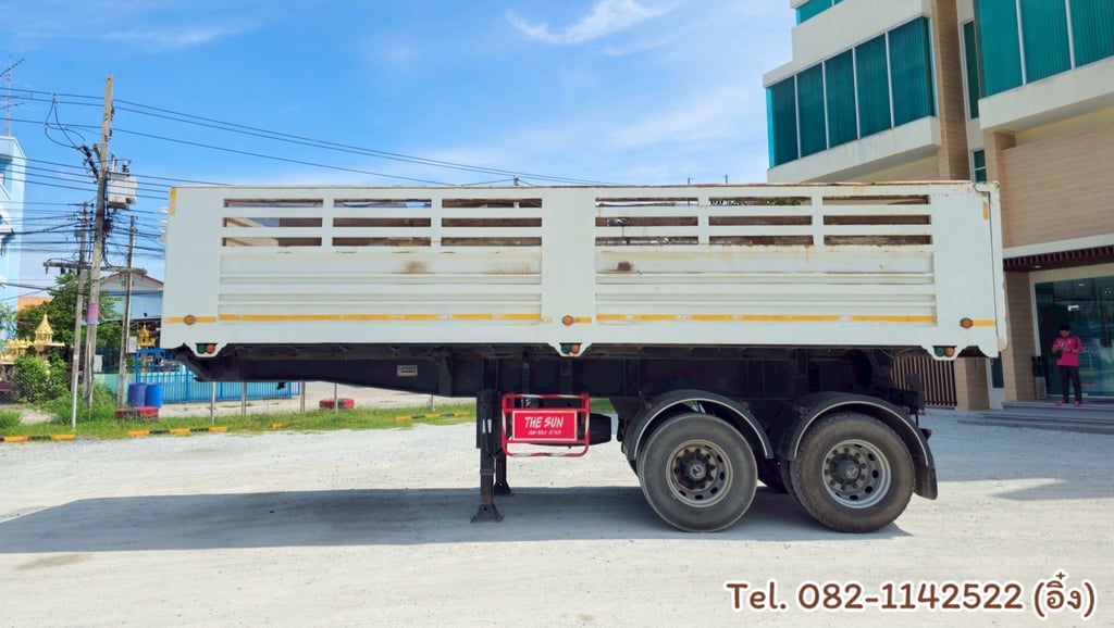 🚚💨 หางเซมิดั้มพ์ สองเพลา อู่เดอะซัน ปี 2566 (3395) 🚚💨 หางเซมิดั้มพ์ สองเพลา อู่เดอะซัน ปี 2566 (3395)