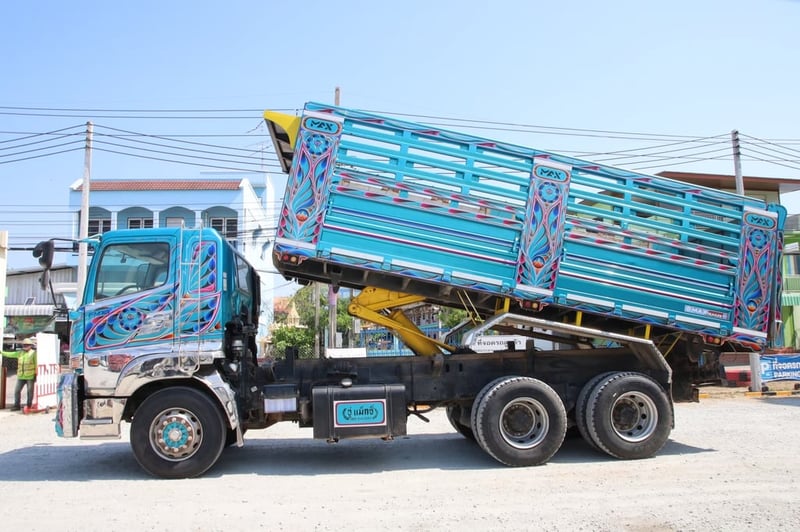 HINO FM 344แรงม้า รถบรรทุก 10ล้อ พ่วงแม่ลูก ปี2024 เลขไมล์ 176,300 กม. HINO FM 344แรงม้า รถบรรทุก 10ล้อ พ่วงแม่ลูก ปี2024 เลขไมล์ 176,300 กม.