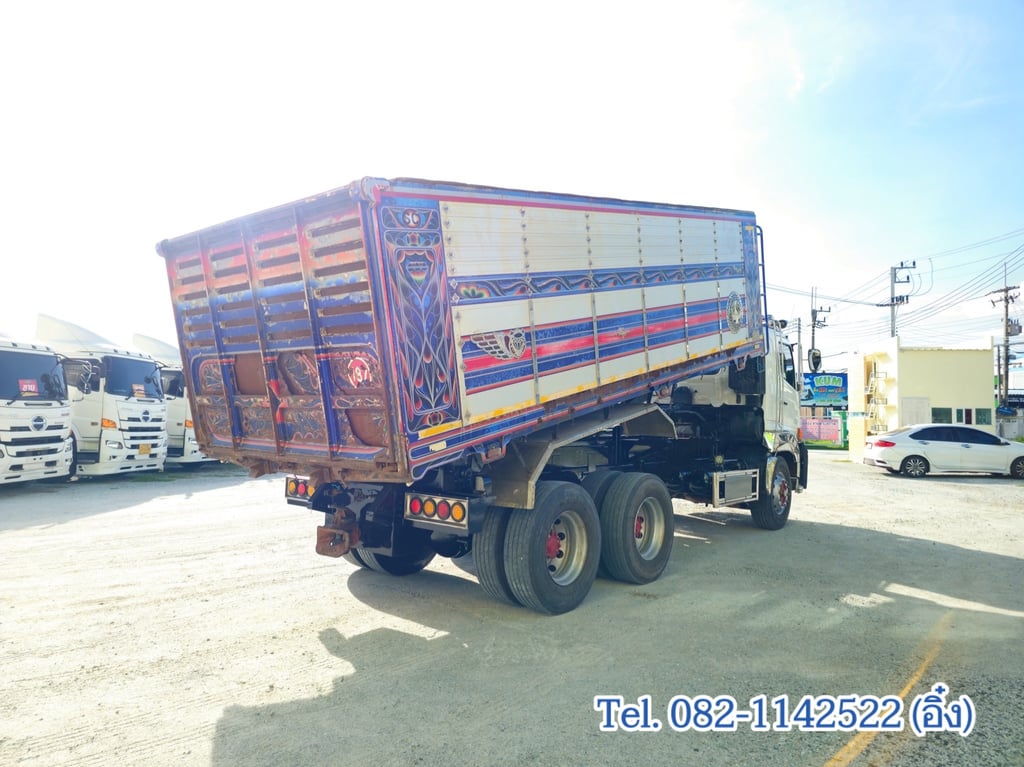 สิบล้อดั้มพ์ HINO FM1A 344 แรง ปี 2560(7825) สิบล้อดั้มพ์ HINO FM1A 344 แรง ปี 2560(7825)