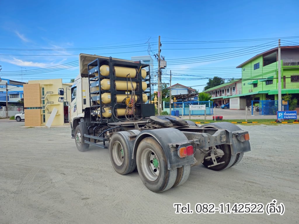 #สิบล้อหัวลากแก๊ส HINO FM2P 360 แรง ปี 2557  (6646)
