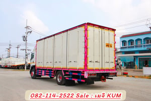 ISUZU FTR 240แรงม้า รถบรรทุก 6ล้อ ตู้แห้ง ปี2022