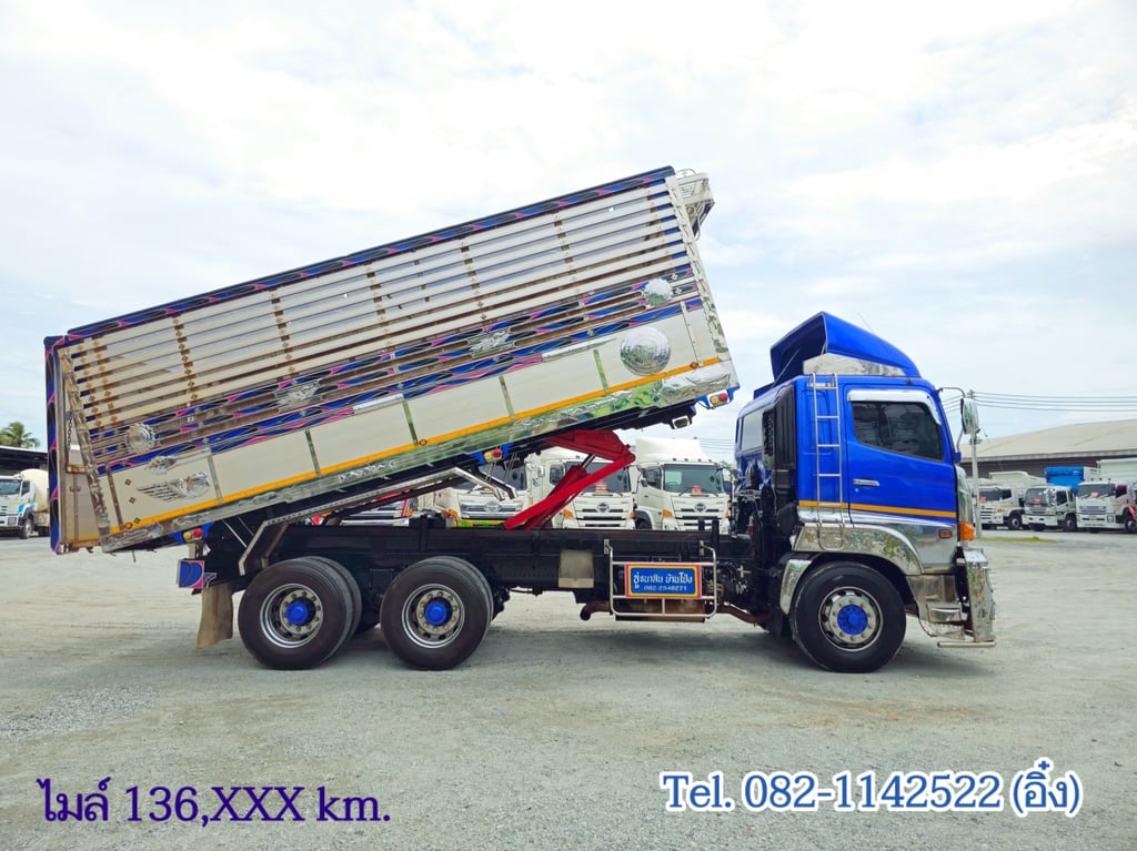 สิบล้อดั้มพ์ HINO FM1A 344 แรง ปี 2566(2108) สิบล้อดั้มพ์ HINO FM1A 344 แรง ปี 2566(2108)
