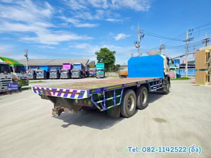 สิบล้อพื้นเรียบ ISUZU FVM 240 แรง ปี 2561(1517)