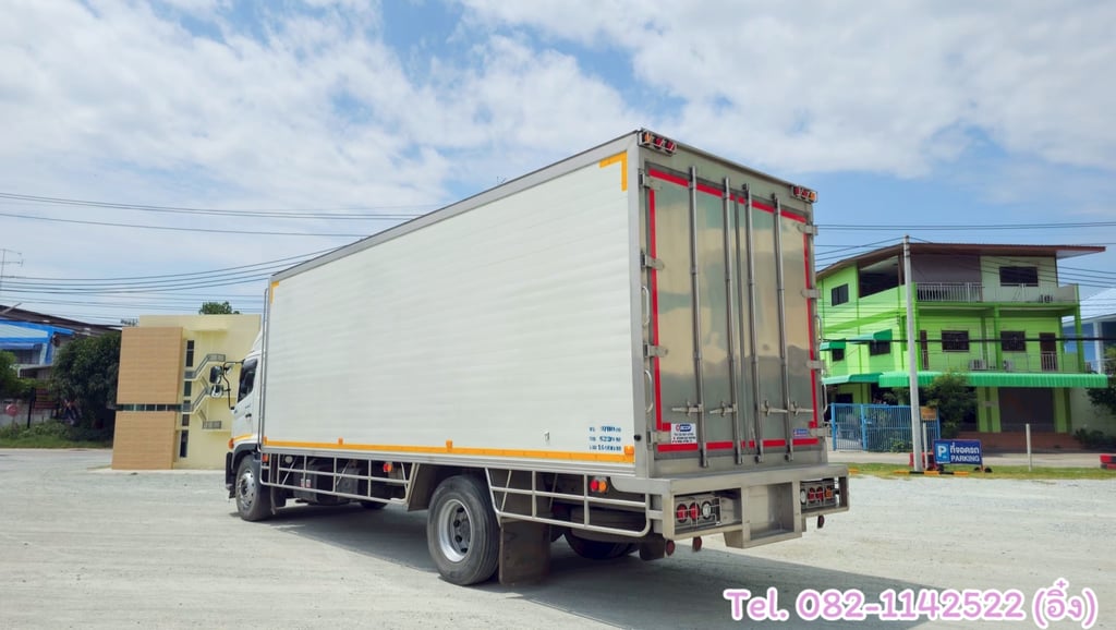 🚚 💨#หกล้อตู้เย็น HINO FG8J 240แรง ปี 2566 (4212) 🚚 💨#หกล้อตู้เย็น HINO FG8J 240แรง ปี 2566 (4212)