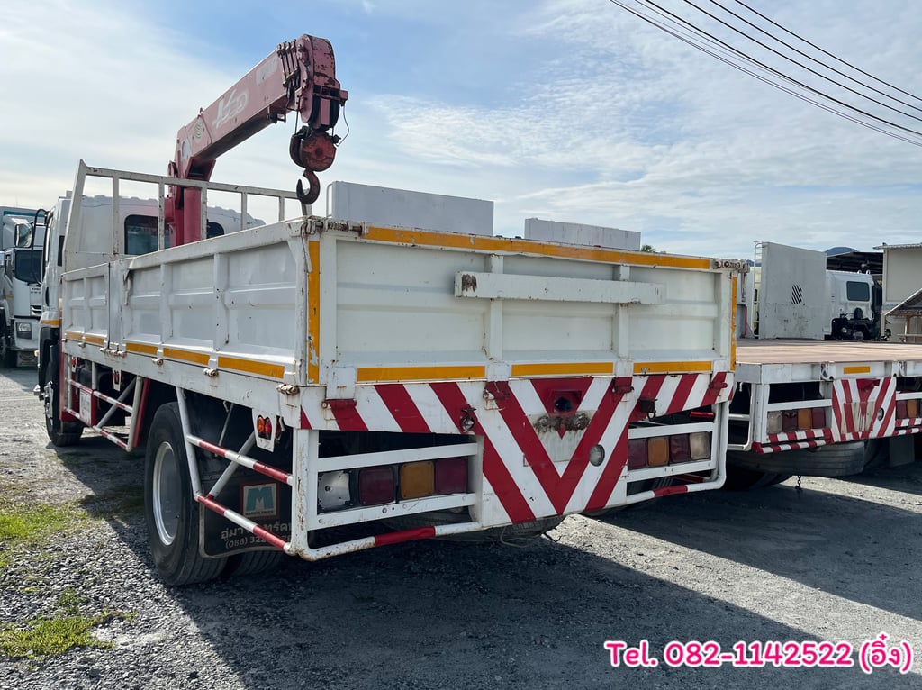 🚚💨หกล้อเครน ISUZU FTR 240 แรง ปี 2557 (0947) 🚚💨หกล้อเครน ISUZU FTR 240 แรง ปี 2557 (0947)