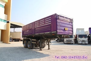 #หางเซมิดั้มพ์ สองเพลา อู่เพชรรัตน์นำกิจเจริญ ปี 2566🚚 (9819)