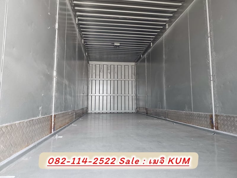 สิบล้อตู้สิบบาน HINO FL8J 260 แรง ปี 2561 (2717)