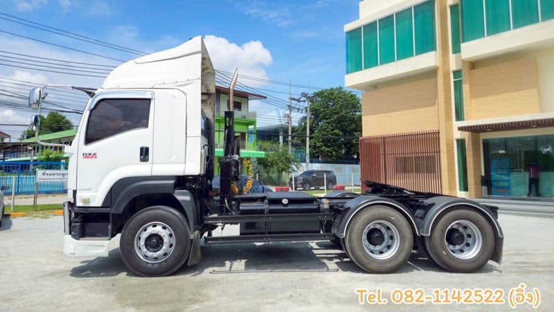 #สิบล้อหัวลาก ISUZU  GXZ 360 แรง ปี 2560 (8509)
