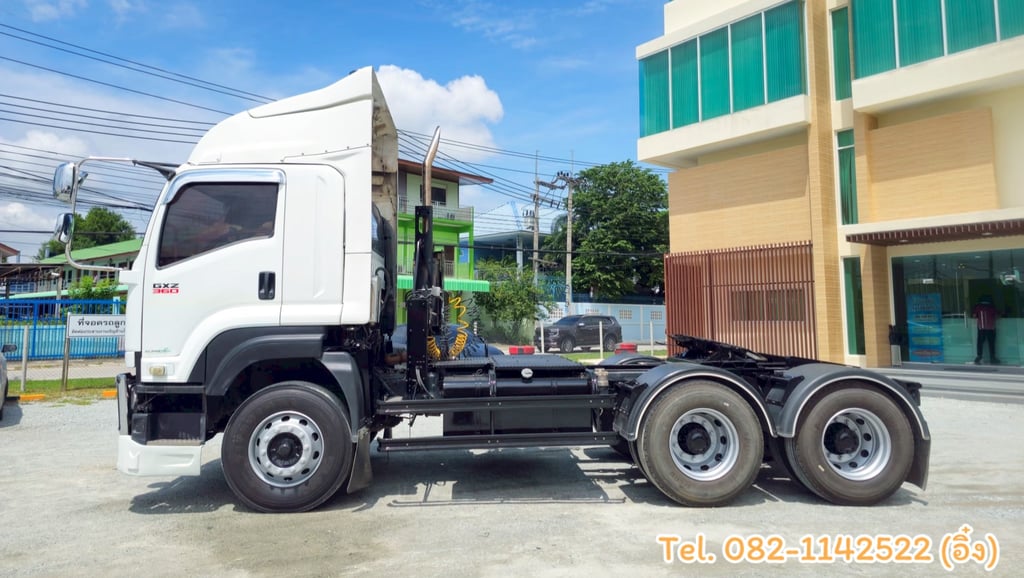 #สิบล้อหัวลาก ISUZU GXZ 360 แรง ปี 2560 (8905)