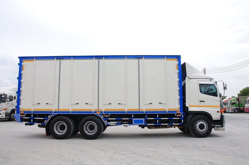 สิบล้อตู้สิบบาน HINO  FL8J 260 แรง ปี 2565 (7642)