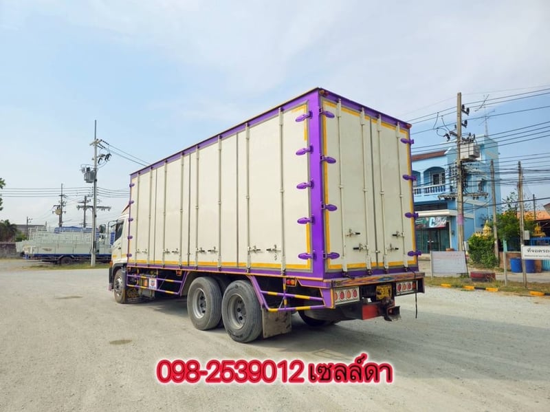 👉 สิบล้อตู้สิบบาน HINO FL8J 260 แรง ปี 2560(3133)