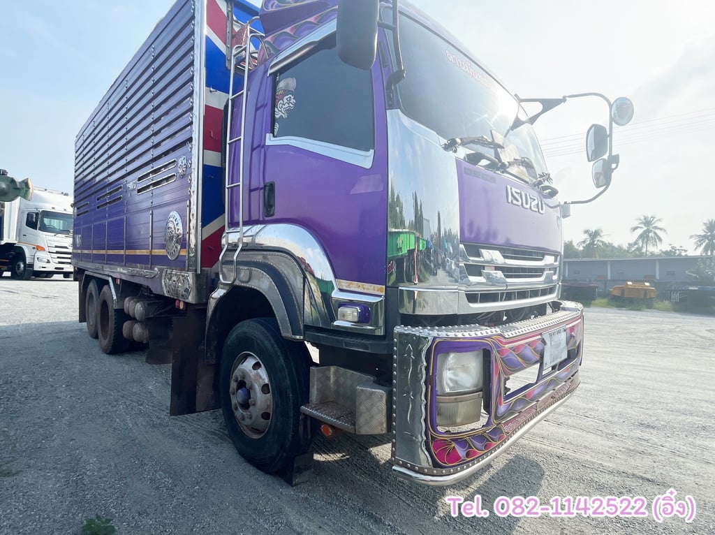 #รถสิบล้อดั้ม ISUZU FXZ360 ปี 54 (9033)