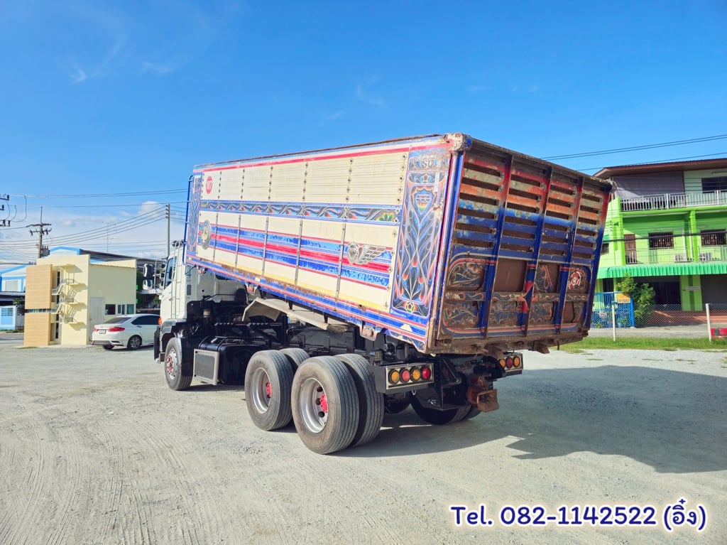 #สิบล้อดั้มพ์ HINO FM1A 344 แรง ปี 2560 (7825)