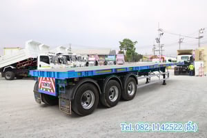 หางพื้นเรียบ สามเพลา อู่ CIMC ปี 2564(8294) หางพื้นเรียบ สามเพลา อู่ CIMC ปี 2564(8294)