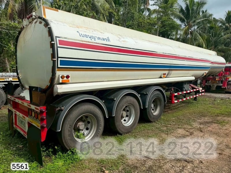 หางพ่วงน้ำมันพืช สามเพลา อู่ บันเทิงรุ่งเรือง ปี 2562 (5561) หางพ่วงน้ำมันพืช สามเพลา อู่ บันเทิงรุ่งเรือง ปี 2562 (5561)