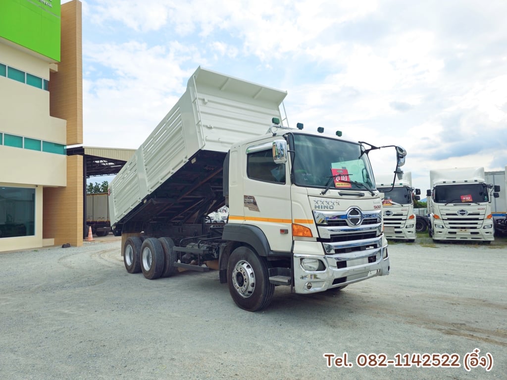 #สิบล้อดั้มพ์ HINO FM1A 344 แรง ปี 2560 (2539)