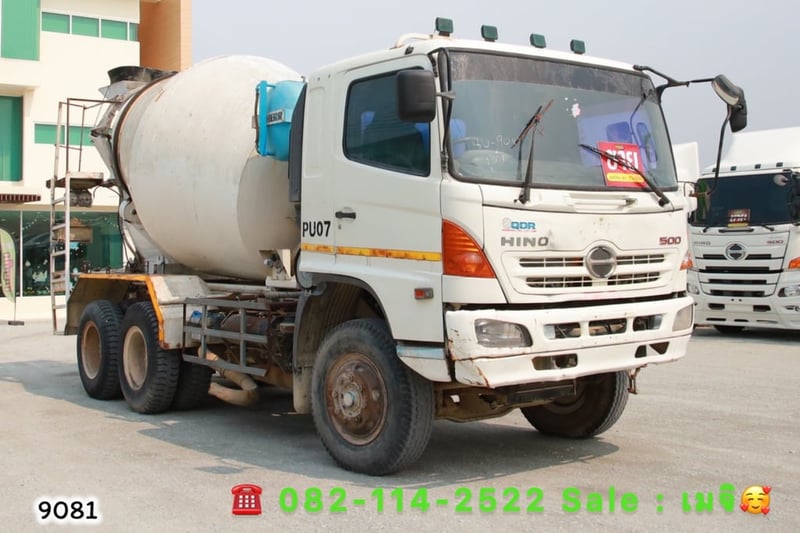 HINO FM 330แรงม้า รถบรรทุก 10ล้อ โม่ผสมปูน ปี2013 HINO FM 330แรงม้า รถบรรทุก 10ล้อ โม่ผสมปูน ปี2013