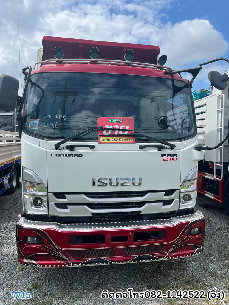 🚚💨 หกล้อดั้มพ์เกษตร ISUZU FRR 210 แรง ปี 2565 🚚💨 (7715) 🚚💨 หกล้อดั้มพ์เกษตร ISUZU FRR 210 แรง ปี 2565 🚚💨 (7715)