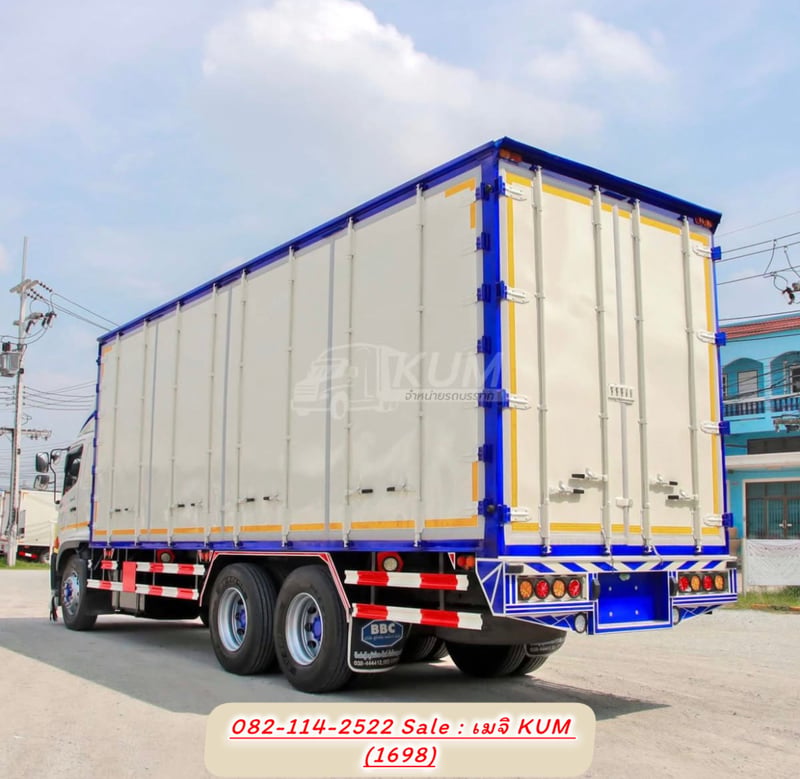 HINO FL 260แรงม้า รถบรรทุก 10ล้อ ตู้แห้ง ปี2023 HINO FL 260แรงม้า รถบรรทุก 10ล้อ ตู้แห้ง ปี2023