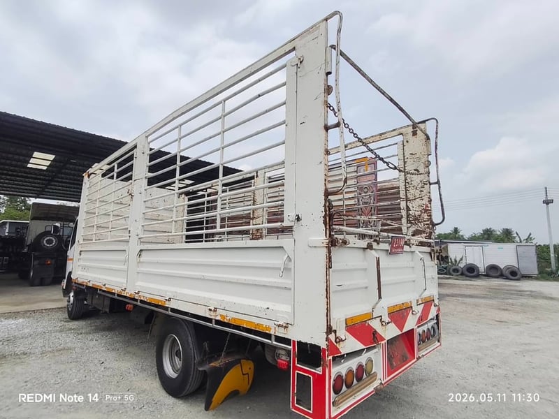 ISUZU FRR 210แรงม้า รถบรรทุก 6ล้อ กระบะคอกสูง ปี2023