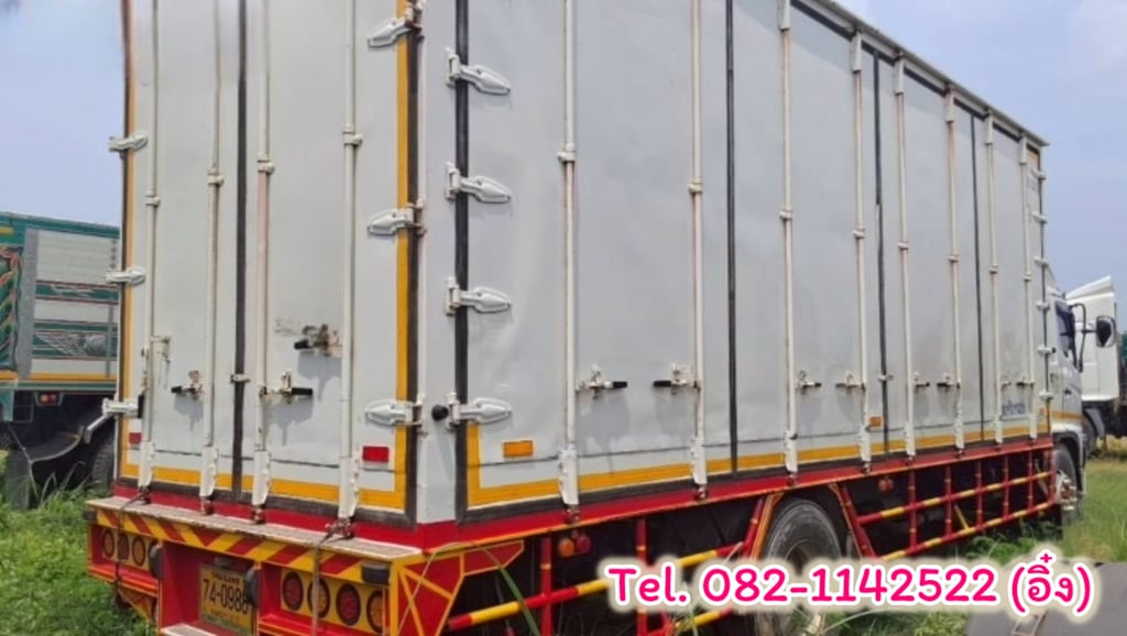 #หกล้อตู้สิบบาน Hino FG8J 212 ปี 55 (0988)
