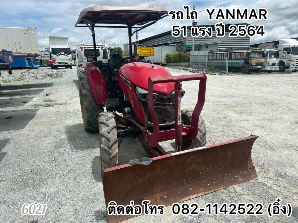 ‼️ด่วน รถพึ่งเข้าใหม่ มีคันเดียวในลาน รีบมาจองกันจ้า 💥 รถไถ่  YANMAR 51 แรง ปี 2564 💥 (6021)