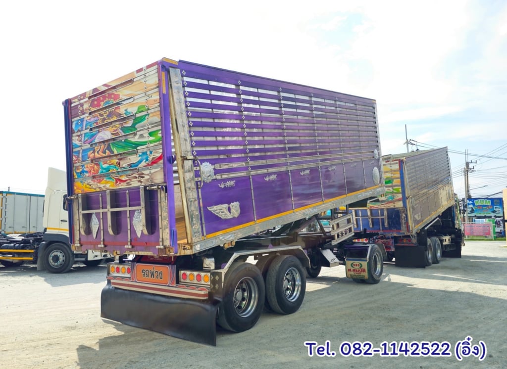 #สิบล้อดั้มเกษตรชุดใหญ่แม่ลูก ISUZU FXZ 360 แรง ปี 2566 แต่งหน้าจิ้กก้า กระบะอลูมิเนียมยกชุดหล่อๆ (3111,3112) #สิบล้อดั้มเกษตรชุดใหญ่แม่ลูก ISUZU FXZ 360 แรง ปี 2566 แต่งหน้าจิ้กก้า กระบะอลูมิเนียมยกชุดหล่อๆ (3111,3112)