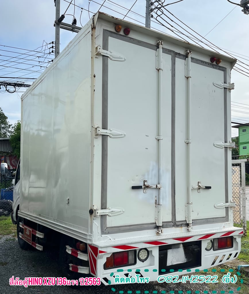 🚚มาแล้วจ้า รถตู้ 4 ล้อ  💥 สี่ล้อตู้ HINO XZU 136แรง  ปี2563💥 (3262)