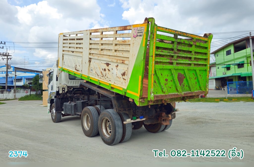 #สิบล้อดั้มพ์ ISUZU FXZ 360 แรงม้า ปี 2556 (2374) #สิบล้อดั้มพ์ ISUZU FXZ 360 แรงม้า ปี 2556 (2374)