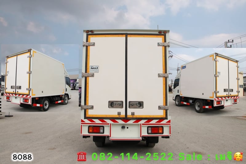 ISUZU NLR 130แรงม้า รถบรรทุก 4ล้อ ตู้เย็น ปี2023
