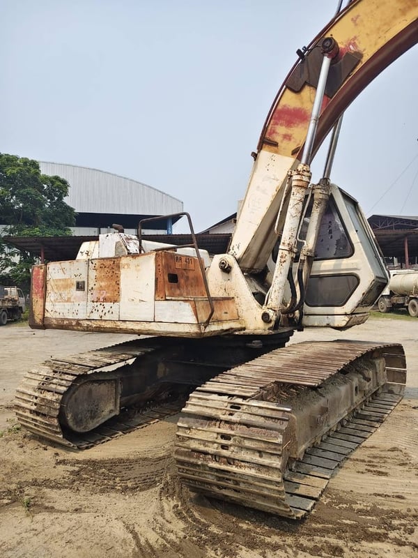 แมคโครคลาสสิคในตำนาน Sumitomo LS2800 รุ่นประหยัดน้ำมัน อึดถึกทน ช่วงล่างดี เอกสารเล่มทะเบียน ใช้งานได้ปกติ ราคาถูกมากสุดจะคุ้ม 