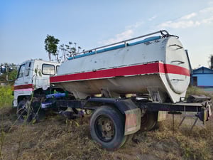 ขายด่วนมาก ISUZU FSR11HK รถบรรทุกน้ำ ถัง6,000ลิตร เครื่องดี คัทซีสวย อุปกรณ์ปั้มน้ำพร้อม สุดคุ้มในราคาถูกมากๆ