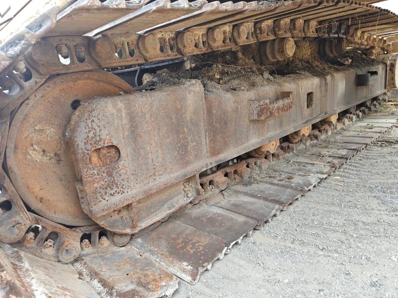 แมคโครคลาสสิคในตำนาน Sumitomo LS2800 รุ่นประหยัดน้ำมัน อึดถึกทน ช่วงล่างดี เอกสารเล่มทะเบียน ใช้งานได้ปกติ ราคาถูกมากสุดจะคุ้ม 